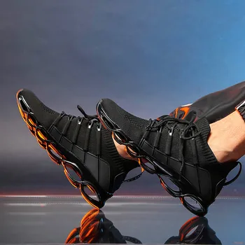 

2020 Men's Casual Shoes Brand Sneakers For Mens Light Outdoor Air Mesh Mens Fashion Sneaker Shoes Mujer Comfortable Casual Shoes