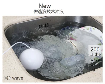 

Ultrasound bubbles of fruits and vegetables clean mini small wave machine