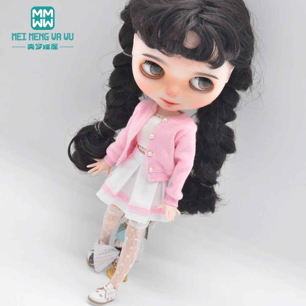 1pcs Blyth Doll Clothes fashion T-shirts skirts sneakers for 28-30cm Blyth Azone OB22 OB24 doll accessories doll clothes barbie doll clothes