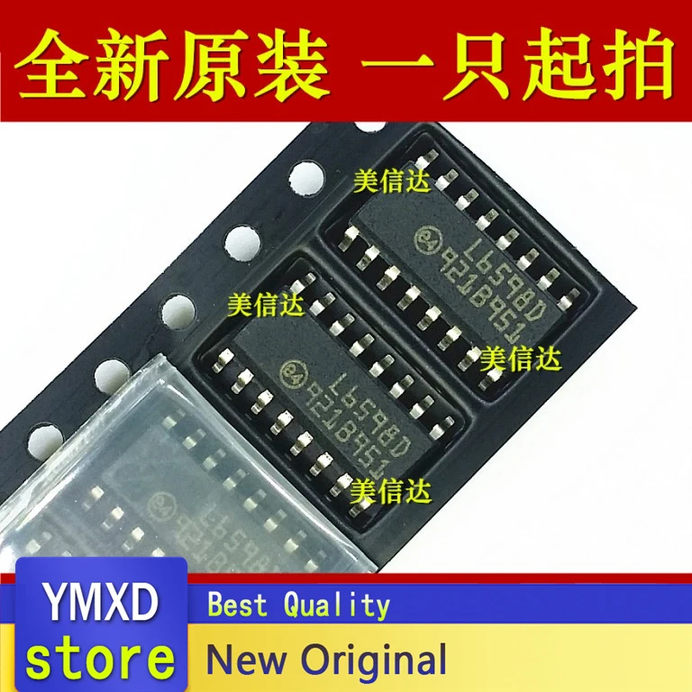 

5 шт./партия, новые оригинальные подлинные светодиодные ленты L6598D SOP-16 LCD