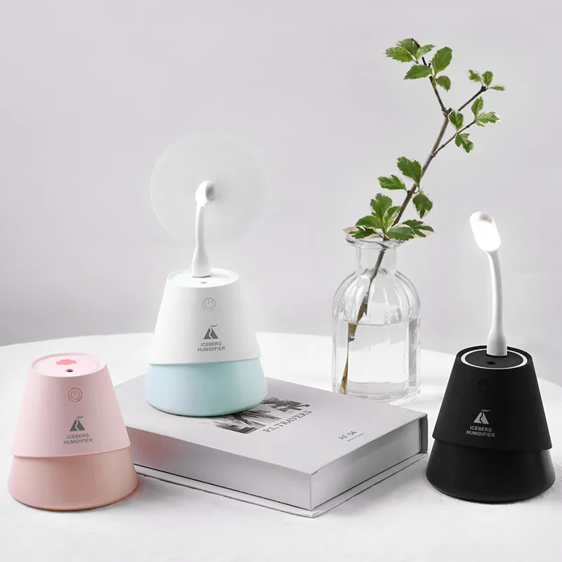 Air humidifier eliminate static electricity clean air Care for skin Nano spray technology Mute design