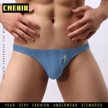 

CMENIN Low waist Cotton Letter Breathable Sexy Undenwear Men Jockstrap Briefs Bikini Gay Men Underwear Male Jock Strap Gay AD313