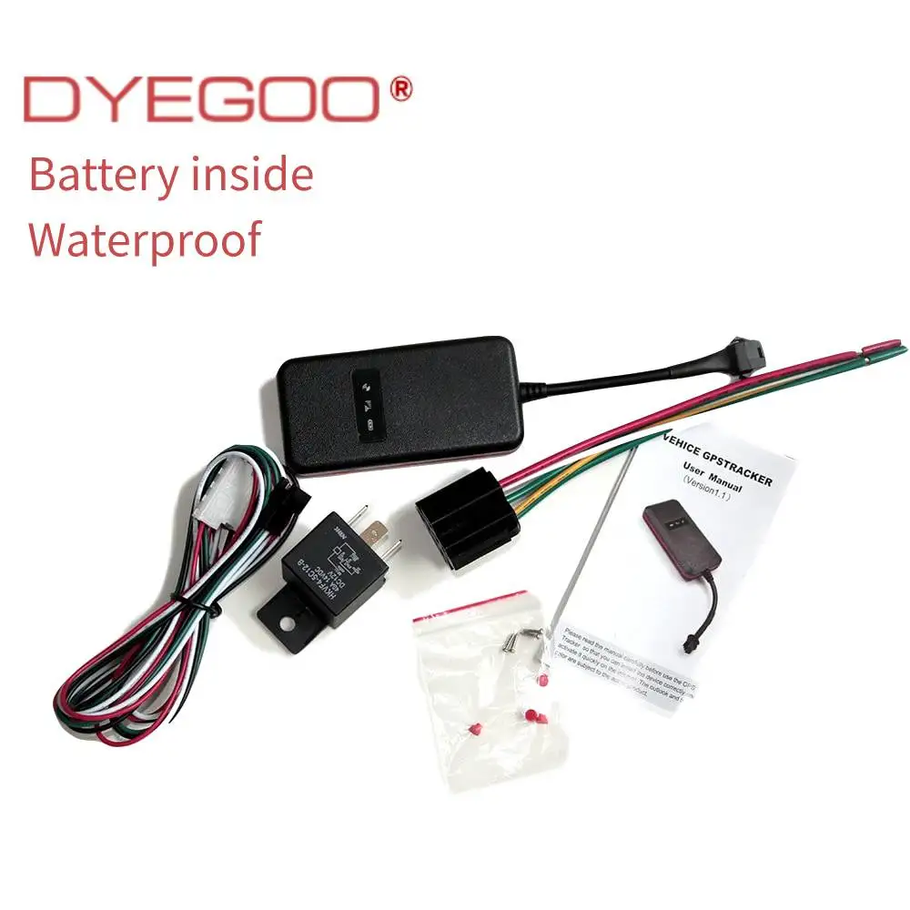 DYEGOO Cheap GSM GPRS GPS Car Tracker Tracking Device GPS Locator Disable Fuel tracking device4174