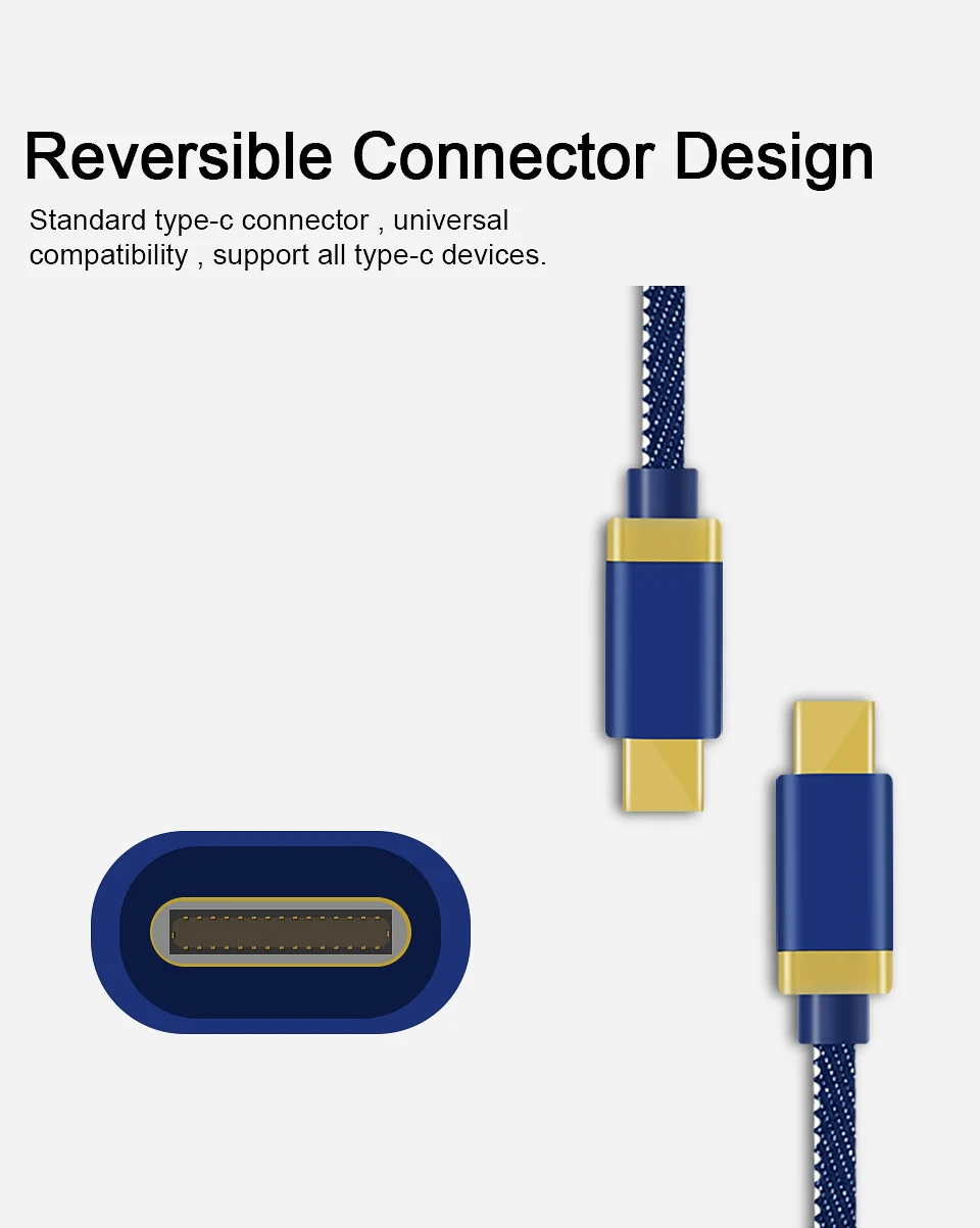 Obobix usb type C зарядный кабель для samsung Galaxy S10 Plus мобильный телефон 2.4A кабель для быстрой зарядки для устройств типа C Джинсовый шнур
