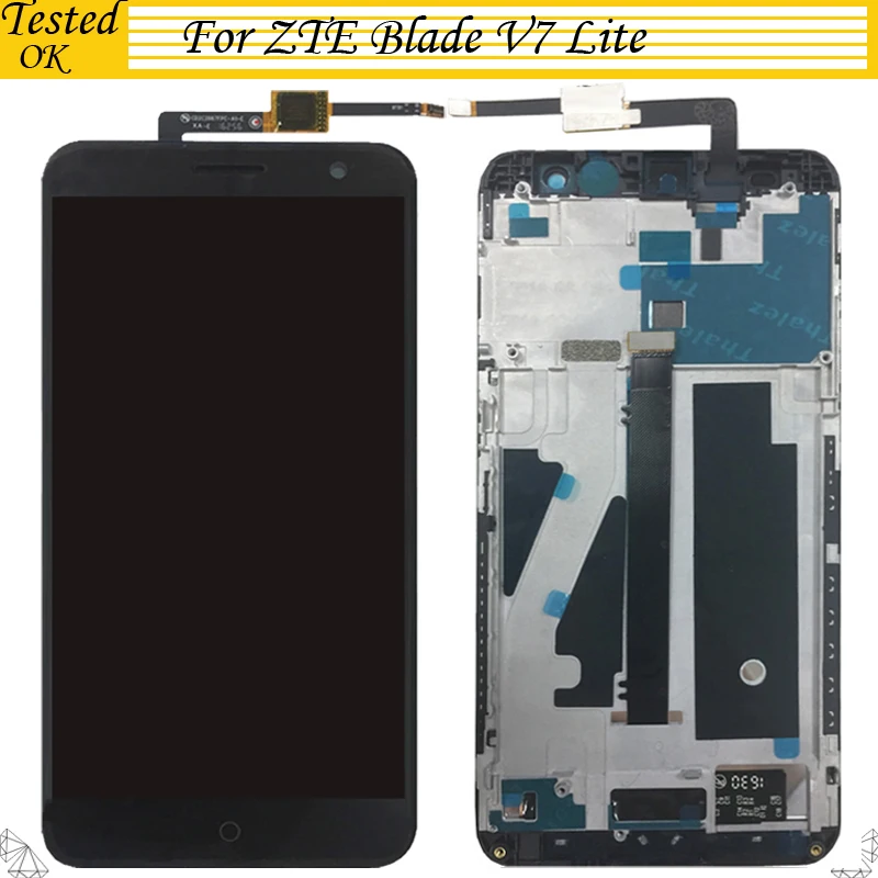 

For ZTE Blade V7 Screen LCD Touch Digitizer For ZTE V7 LCD Display Screen Assembly For ZTE Blade V 7 lcd With Frame