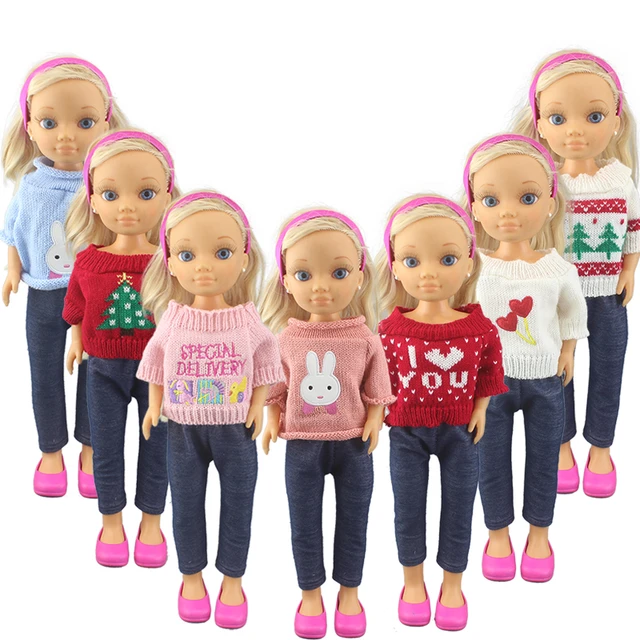 Ropa de vestir compatible con la FAMOSA muñeca Nancy de 42cm (muñeca y  zapatos no incluidos), accesorios para muñecas, novedad de 2023 - AliExpress