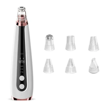 

Adjustable Mode Pore Blackhead Cleaner Home Vaccum Suction USB Charging Travel Portable Nose ABS Skin Care Tool Acne Remover