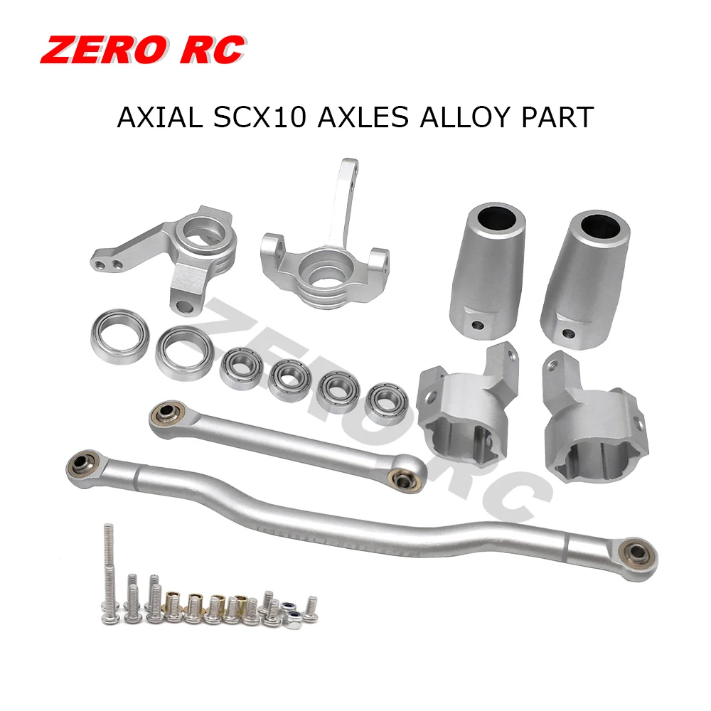 Details about   2pcs RC Car Alloy Front Steering Knuckle C Block for Axial 90048 1/10 Vehicle 