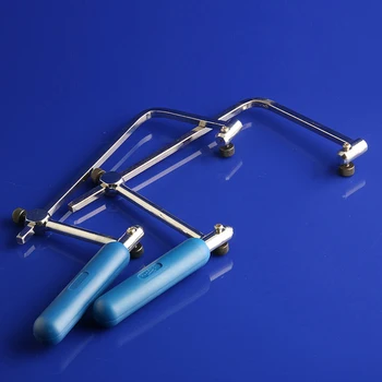 

75mm/105mm Woodworking Coping Saw Hand Saw Frame with Plastic Handle Household Mini DIY Woodworking Coping Saw No Saw Blade