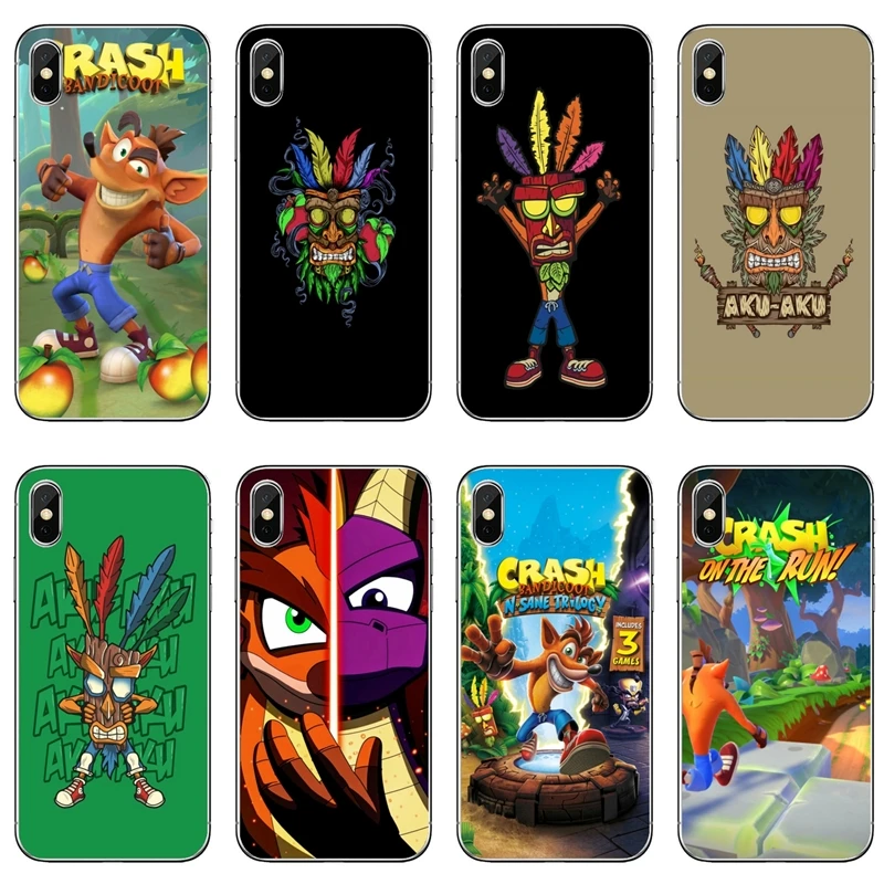 de para Samsung Galaxy Note 10, 9, 8, 5, 4, S10E, S10 Lite, S9, S8, S7, S6 Edge S5, S4, Mini juego popular, Bandicoot|Fundas antigolpes para teléfono| - AliExpress