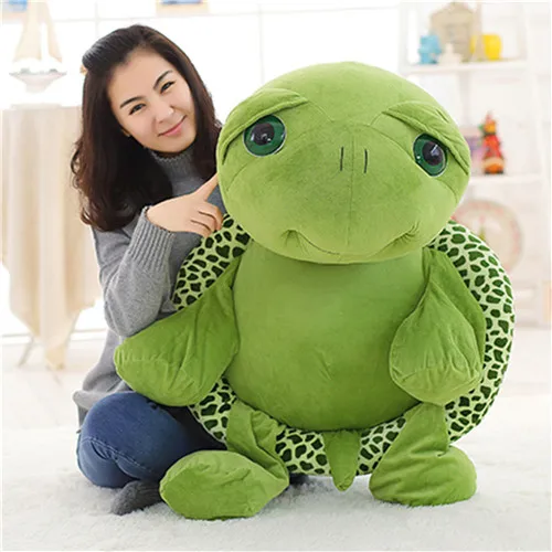 Fancytrader 59'' Lovely Giant Stuffed Tortoise Soft Big Animal Turtle Toy Birthday Gift for Kids Lover JUMBO Plush Toy 150cm  (4)