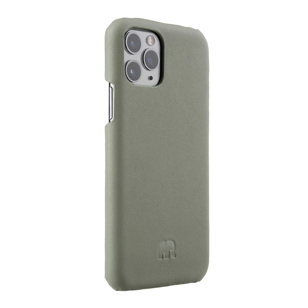 Grass green Роскошный чехол из натуральной кожи для iPhone 11 Pro Max, высококачественный чехол для телефона для iPhone 11 Pro Xs Max Xr - Цвет: Grass green