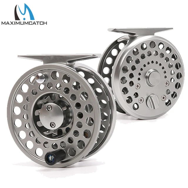 Maximumcatch 2/3/4WT Clicker and Pawl Drag Aluminum Classic Silver Fly  Fishing Trout Reel - AliExpress