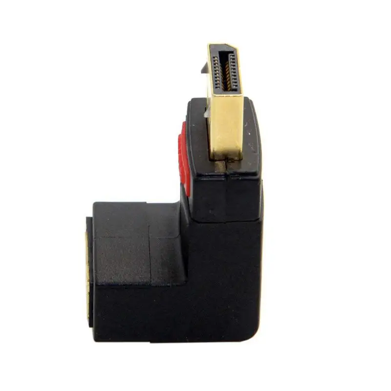 90 градусов вверх угловой DP DisplayPort папа-мама удлинитель