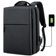 SIXRAYS, тонкий мужской рюкзак для ноутбука, 15,6 дюймов, для работы в офисе, мужской рюкзак, деловая сумка, унисекс, черный сверхлегкий рюкзак, тонкая задняя Сумка