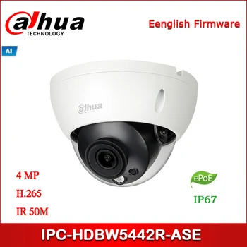 

Dahua IP camera IPC-HDBW5442R-ASE 4MP WDR IR Dome AI Network Camera support ePOE Security camera