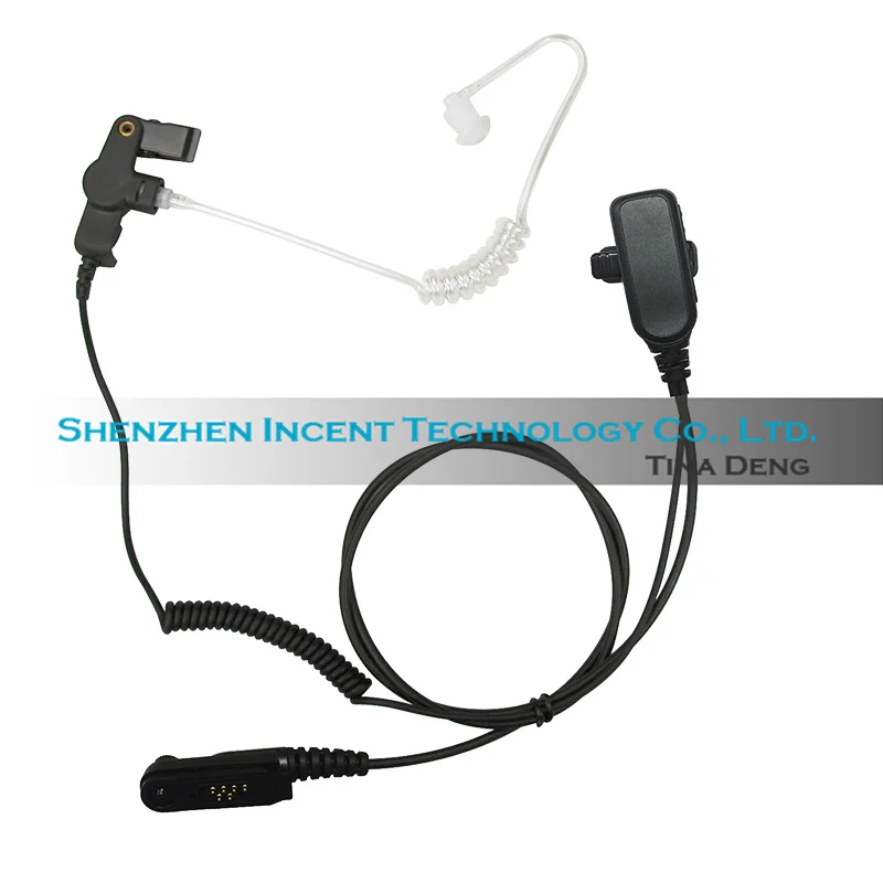 

VOIONAIR 10pcs Air Tube Earpiece Earphone Headset PTT for Tait TP8110 TP8115 TP8120 TP8135 TP8140 TP7110