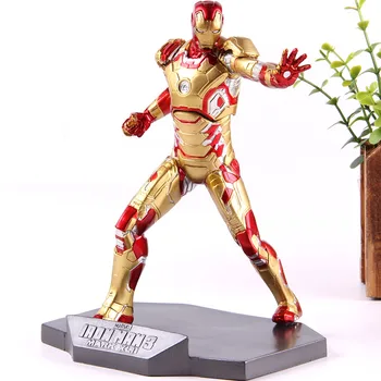 

Marvel Iron Man 3 Avengers Mark XLII Art Scale 1/10 Tony MK42 Mark 42 Ironman Action Figure PVC Collectible Model Toy