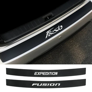 

Car Rear Bumper Scuff Sticker For Ford C-MAX EXPEDITION Fiesta FIGO FLEX FUSION GALAXY GT KA PUMA RANGER Raptor S-MAX TRANSIT