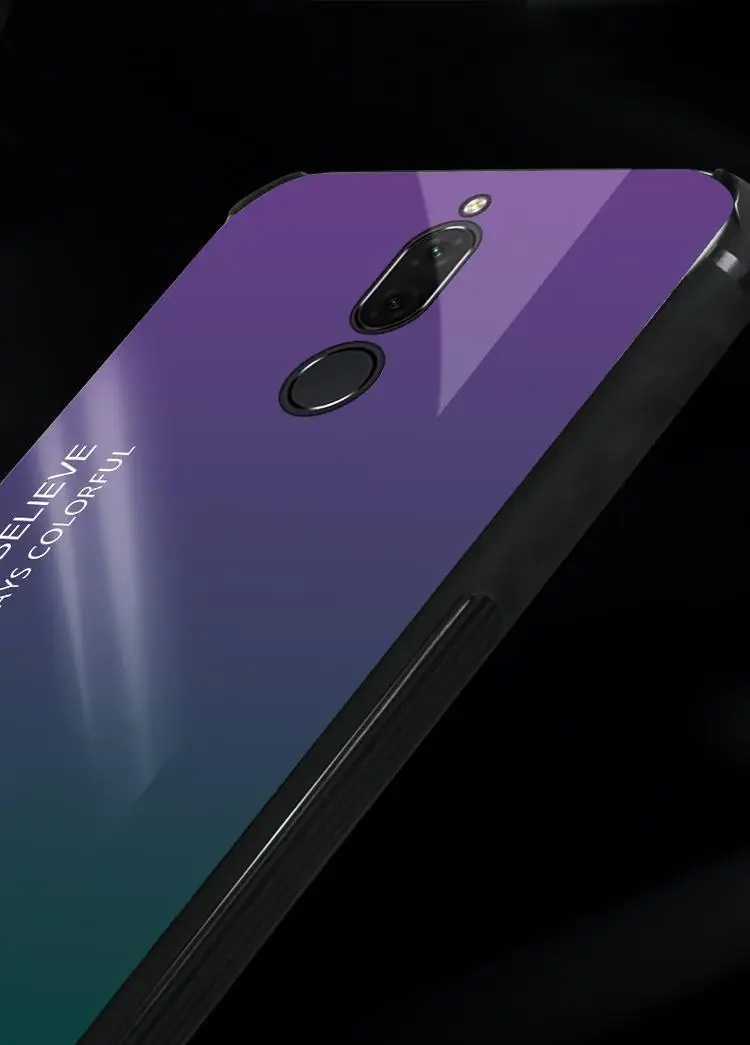 Для Meizu Note 8 9 5 6 M6 M5 Note 16S M5S 16XS X8 M6T 16th Plus градиентное закаленное стекло Ударопрочный силиконовый каркас жесткий чехол