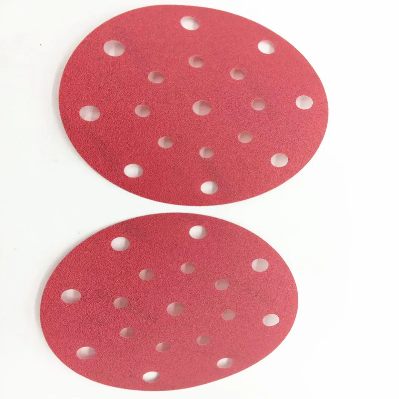 Ldym Red Mylar Disc Sandpaper bei rong Disc Sandpaper Mylar Disc Sandpaper Film Sanding Disc