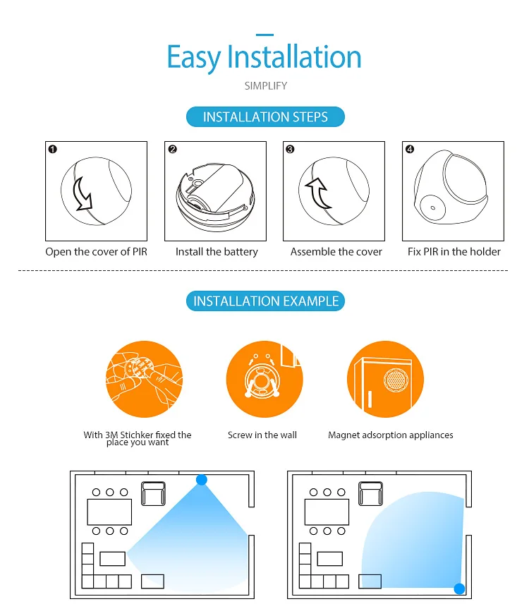 Z-wave Plus PIR датчик движения Детектор+ датчик температуры Z wave сигнализация система датчик движения