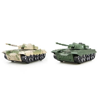 

Tiger Tank Children's Model Toy with Flash Sound Effect Sound and Light Track Inertia Toy