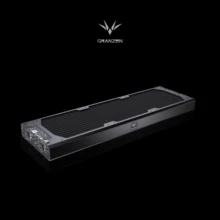 Bykski Granzon GH – radiateur de refroidissement à eau pour PC, 30CM d'épaisseur, en cuivre noir, 120/240/360/480mm, dissipateur thermique de haute qualité