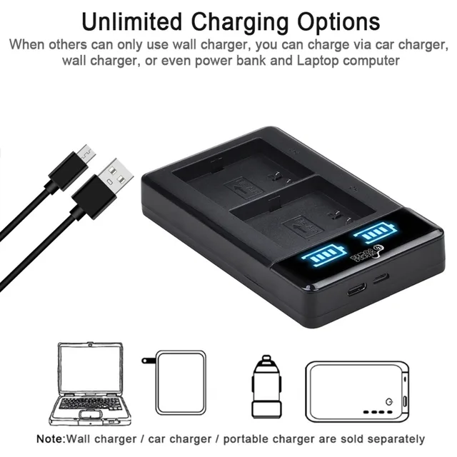 HSX充電ステーションとArlo Pro/Pro 2カメラ用充電池2本パック2440 mAh [7.2 V/2440 mAh/17.57 Wh] (充電器付属) Arlo Pro 2カメラのバッテリー充電 ユーザーマニュアル