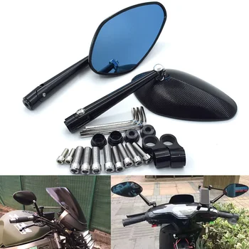 

universal motorcycle side mirror CNC Aluminium rearview mirror For Honda VFR 750 800 VTR1000F CBF1000 CB600F Hornet CBR600F CBF6