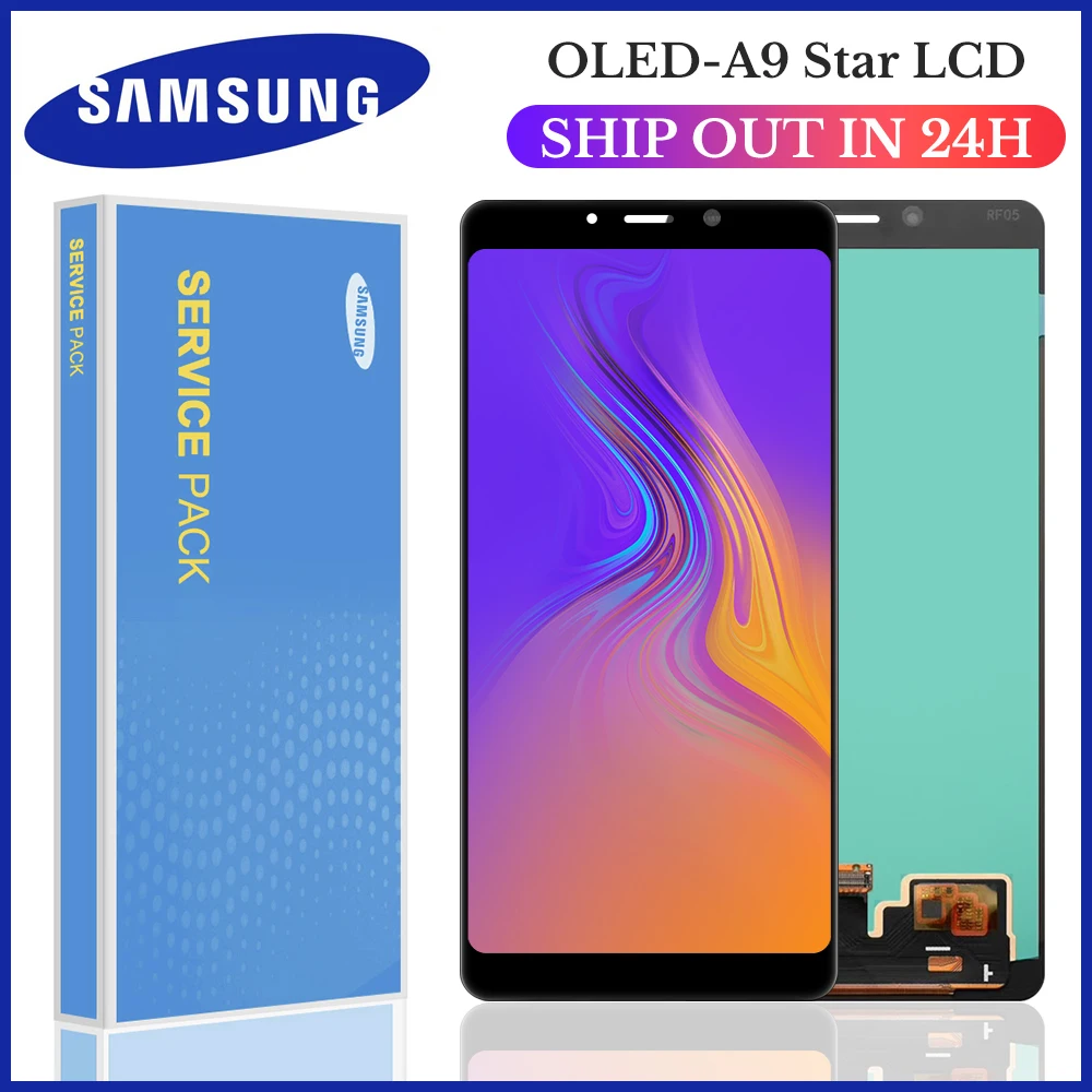 Оригинальный ЖК дисплей 6 3 дюйма для SAMSUNG Galaxy A920 с сенсорным экраном и