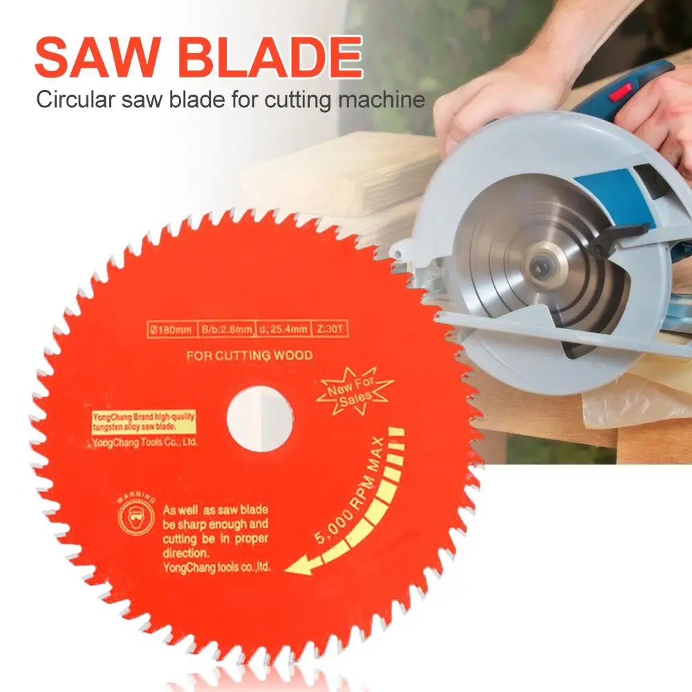 

Woodworking Round Saw Blade Wood Cutting Disc Aluminium Alloy Sharp Durable Anti-Stamping Smooth Cut Surface Cutting Machine