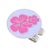 2 шт. маркер для мяча для гольфа с зажимом для шляпы, сумка, бирка для перчаток, подарок для игры в гольф, тренировочный инструмент, аксессуары для клуба