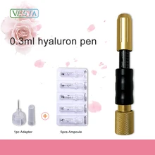 Vesta вращающаяся гиалуроновая ручка для инъекций заводская цена без иглы мезотерапия Гиалуроновая кислота ручка высокого давления для против морщин