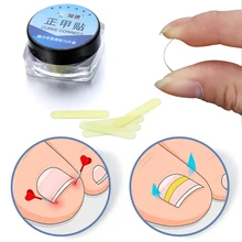 Горячая Распродажа, профессиональный желтый коррекционный стикер для ногтей, ремонт параониксии, ортопедический пластырь для ногтей, вросший носок, маникюр, уход за ногами