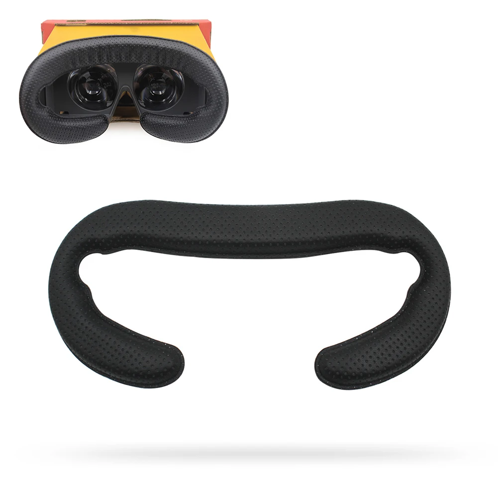 2 шт. маска для глаз подкладка искусственная кожа Защита лица Аксессуары VR очки Пена легко установить прочный мягкий практичный чехол