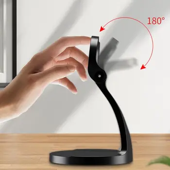 

Magnetic Suction Phone Holder Aluminum Alloy Desktop PC Tablet Stand Bracket R9JB