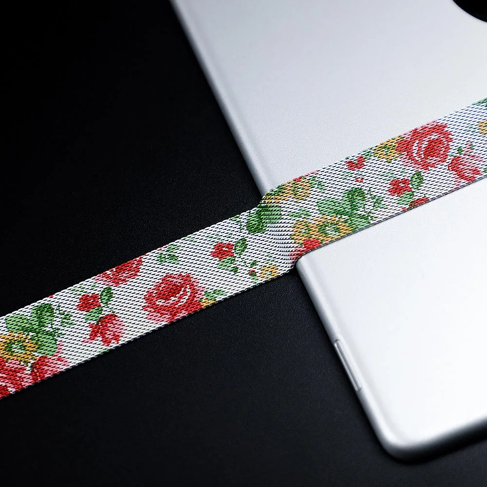 Rose Миланская петля ремешок для apple watch группа correa apple watch 4 5 ремешок 44 мм iWatch 3 42 мм 38 мм 40 мм Миланский металлический браслет - Цвет ремешка: Rose