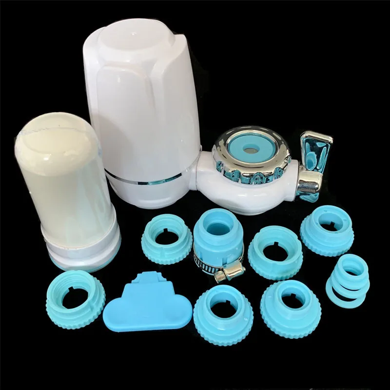Фильтр для воды очиститель воды керамический кран фильтр чистый здоровый уход за телом ионизатор щелочной воды удаляет 99% загрязнений - Цвет: faucet filter