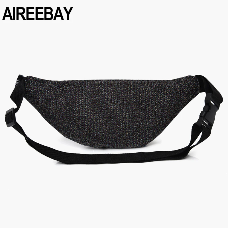 Поясная Сумка AIREEBAY Женская с блестками|Поясные сумки| |