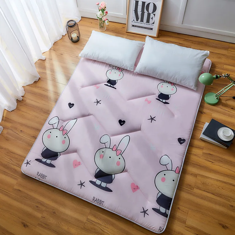 Модные Листья Складные 5 см татами напольный коврик/коврик Comfy футон для общежития/дома сон одного использования спальный матрас/кровать - Цвет: Type 9
