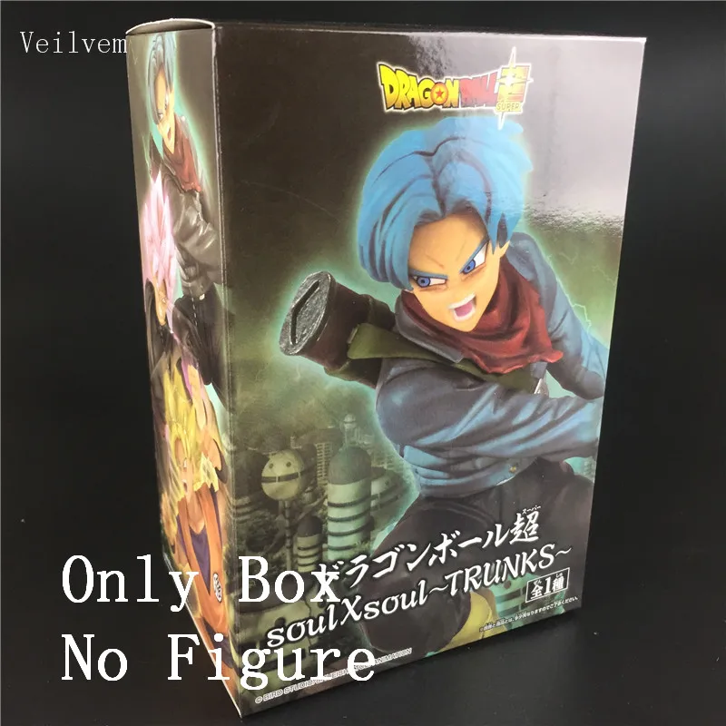 Аниме Драконий жемчуг Гоку плавки ПВХ фигурка игрушки Dragon Ball Z Супер Saiyan Роза Гоку черная модель игрушки - Цвет: only box no figure