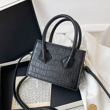 

Crocodile pattern Small Tote bag 2020 Fashion New High-quality PU Leather Women's Designer Handbag Travel Shoulder Messenger Bag