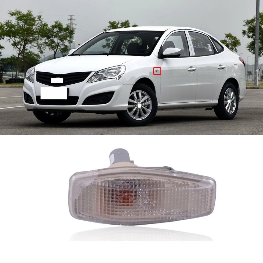 CAPQX для Hyundai Sonata Tucson Elantra Accent Excel Getz нажимаемый боковой брызговик мигающий