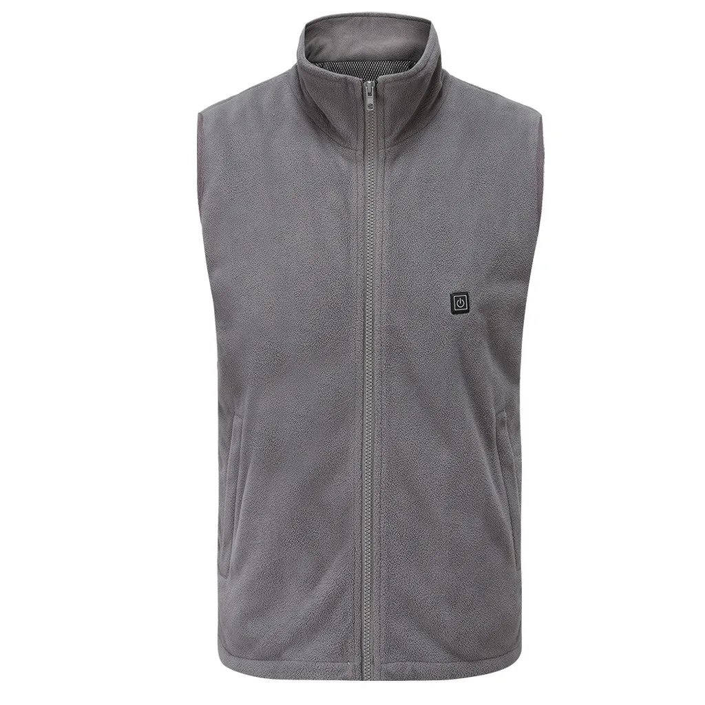 Зимний женский мужской умный usb костюм с электрическим подогревом теплый пуховый