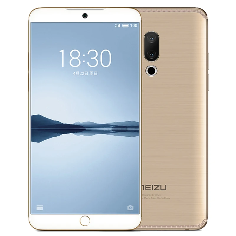 Meizu 15 Plus, 4G LTE, 6 ГБ, 64 ГБ, Exynos 8895, четыре ядра, 5,95 дюймов, Quad HD, 1440 P, отпечаток пальца, быстрое зарядное устройство, mEngine, сотовый телефон