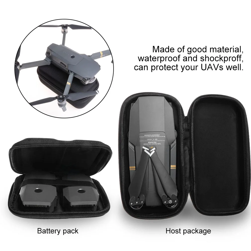 Защитная сумка жесткий чехол для хранения Органайзер сумка для DJI MAVIC PRO беспилотный летательный аппарат UAVS противоударный водонепроницаемый