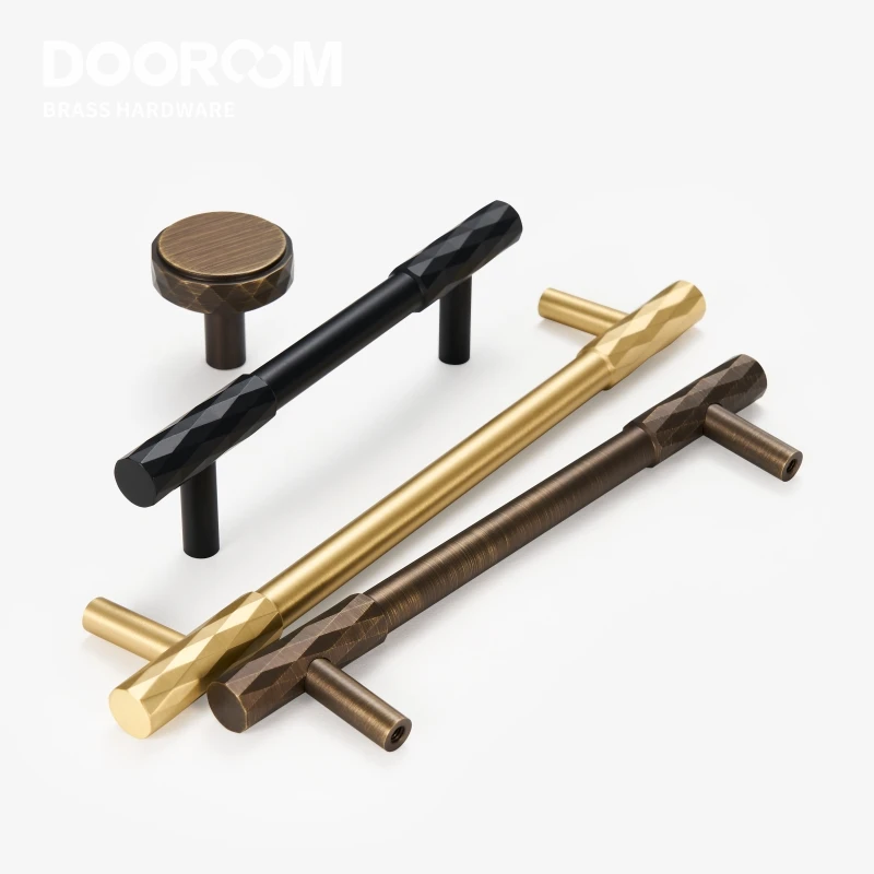 Dooroom латунные ручки для мебели современный шкаф с длинной ручкой комод Обувная