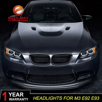 

Car Styling Head Lamp case for BMW M3 E92 E93 headlights 2006-2012 LED BMW M3 E92 E93 Headlight DRL Double Beam Bi-Xenon HID