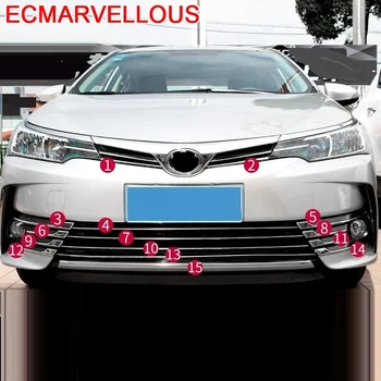 

Grille Automobile Modified Decorative Chromium Car Styling Modification Sticker Strip Protecter Accessory 17 FOR Toyota Corolla